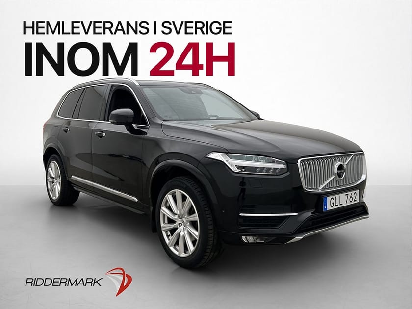 Bild 1 av Volvo XC90 D5 AWD Inscription VOC 360 Navi Skinn Elstol Drag