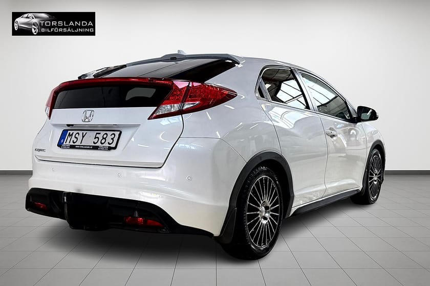 Bild 3 av Honda Civic 1.8 i-VTEC 142hk Auto V-hjul B-kamera Krok