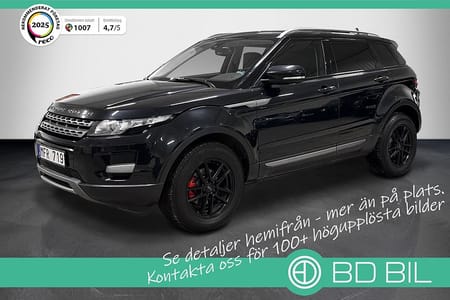 Land Rover Range Rover Evoque 2.2 TD4 AWD VÄRMARE DRAG RÄNTEKAMPANJ 3,95%