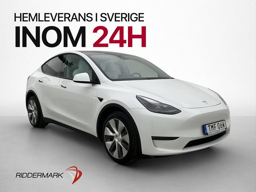 Bild 1 av Tesla Model Y Long Range AWD Autopilot Ljus interiör MOMS