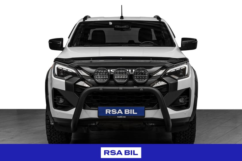 Bilde 3 av Isuzu D-Max Space Cab FaceLift-Frontgard m/3x ledlys/rulledeksel
