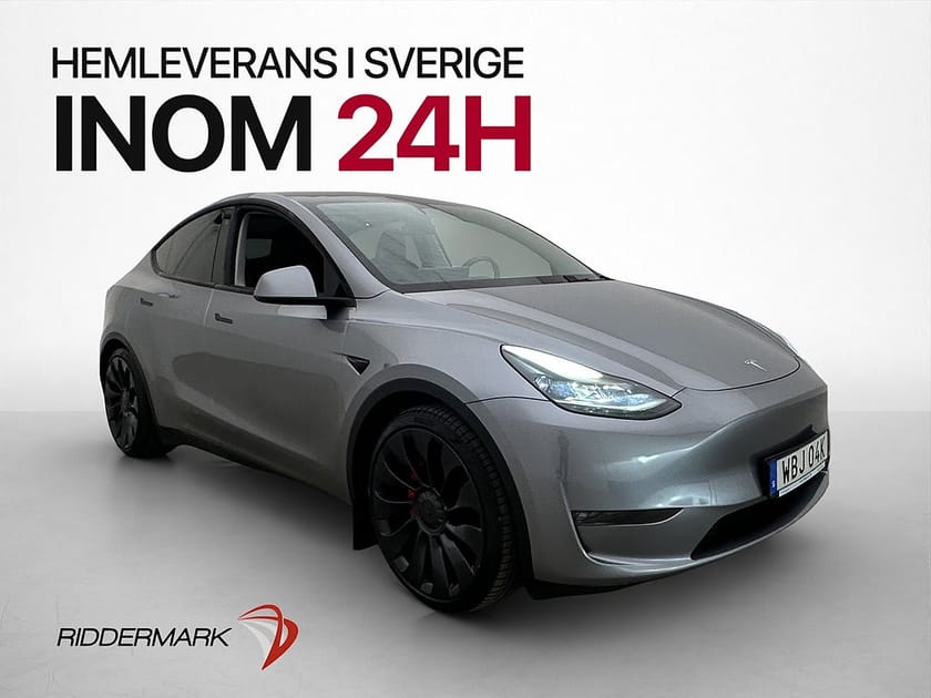 Bild 4 av Tesla Model Y Performance Värmepump Drag AP Pano Svensksåld