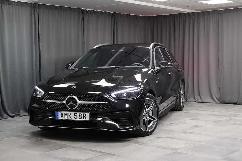 Bild 1 av Mercedes-Benz C 300 T de 4MATIC AMG Line Premium Burmester Vinter 360