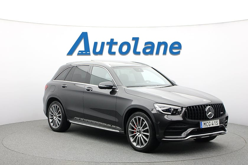 Bild 1 av Mercedes-Benz GLC 220 d 4MATIC 4M AMG, Pano, 360°, Burmester®, Dragkrok 194hk