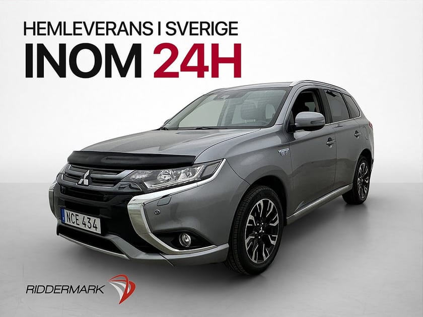 Bild 1 av Mitsubishi Outlander PHEV AWD Business 360° Skinn BLIS MOMS