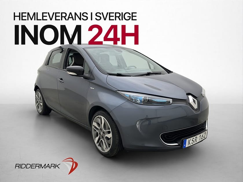 Bild 1 av Renault ZOE R90 41 kWh Friköpt Batteri Kamera BOSE Skinn