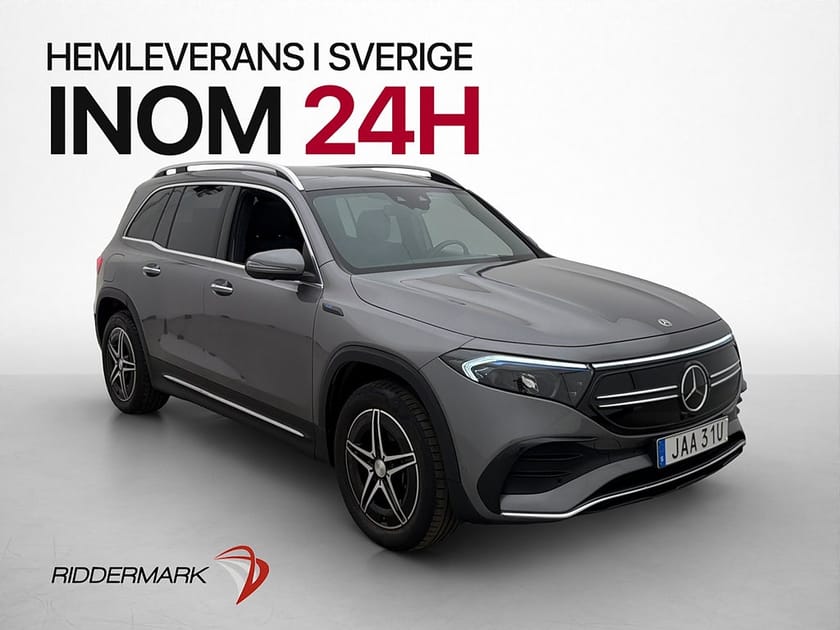 Bild 1 av Mercedes-Benz EQB 350 4MATIC 4M AMG Pano 7-Sits Wide 360° Värmepump