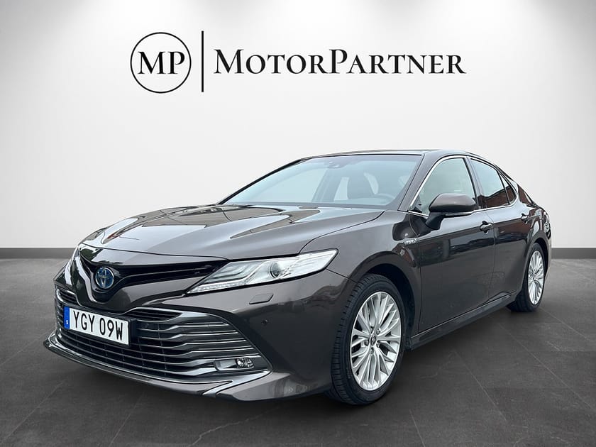 Bild 3 av Toyota Camry Hybrid CVT Executive Skinn Kamera GPS Euro 6 MOMS