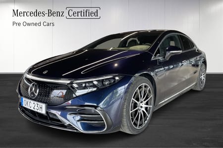 Mercedes-Benz EQS 580 4MATIC AMG Line/Bakaxelstyrning/Burmester/Hyperscr/Moms