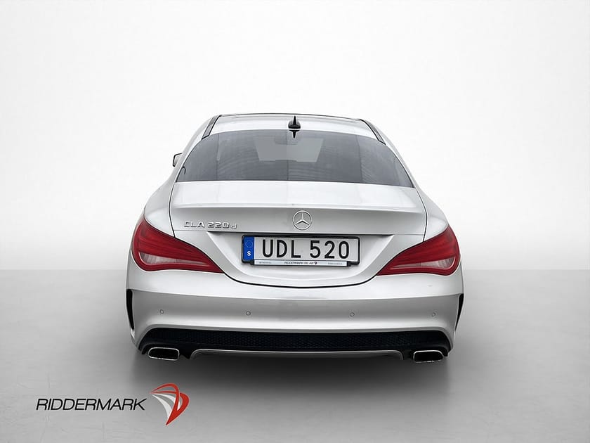 Bild 5 av Mercedes-Benz CLA 220 d 220d AMG Sport Night Pano Kamera Halvskinn