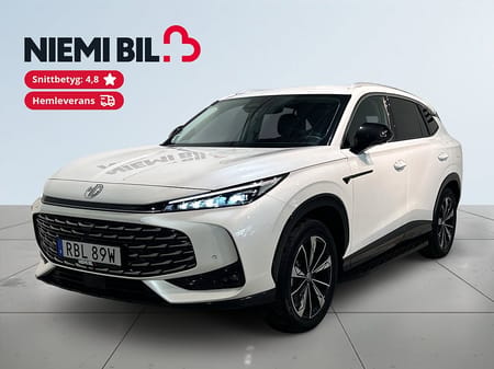 MG HS PHEV Luxury 360° GPS Pvärm Elbaklucka Skinn SoV MOMS