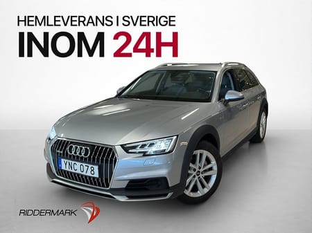 Audi A4 allroad quattro TDI Proline Drag Cockpit Skinn Värm