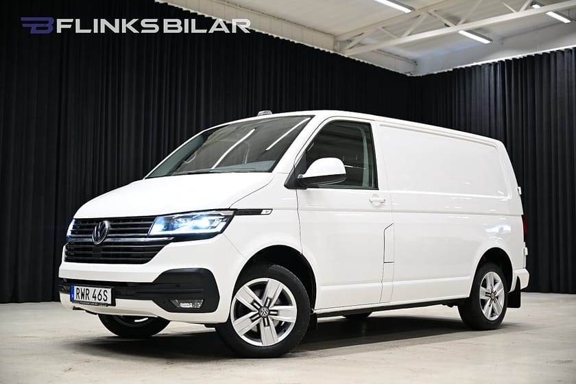 Bild 1 av Volkswagen Transporter DSG 150HK Nedlackad|LED|Drag|Värmare|Backkamera|Leasbar