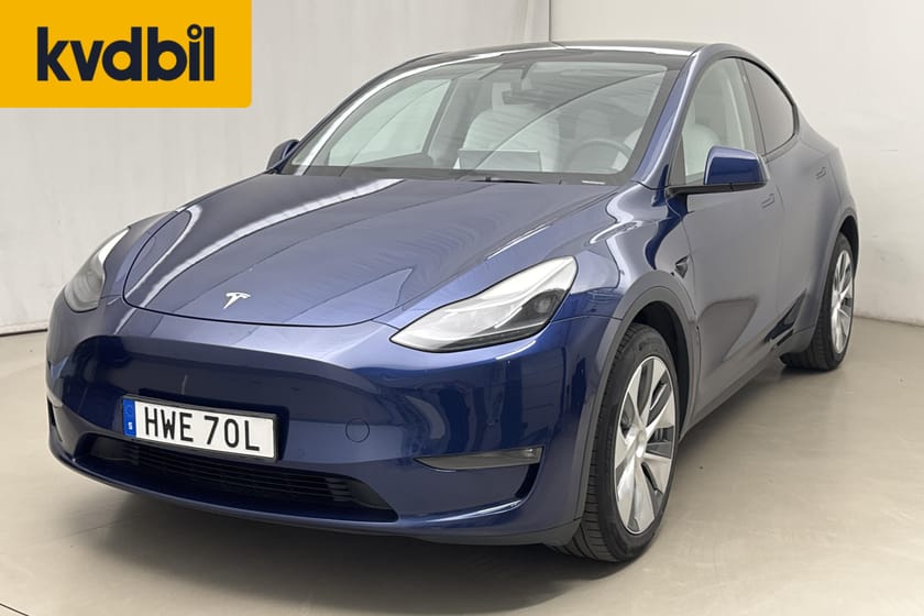 Bild 1 av Tesla Model Y Long Range AWD Dual Motor Vitt läder
