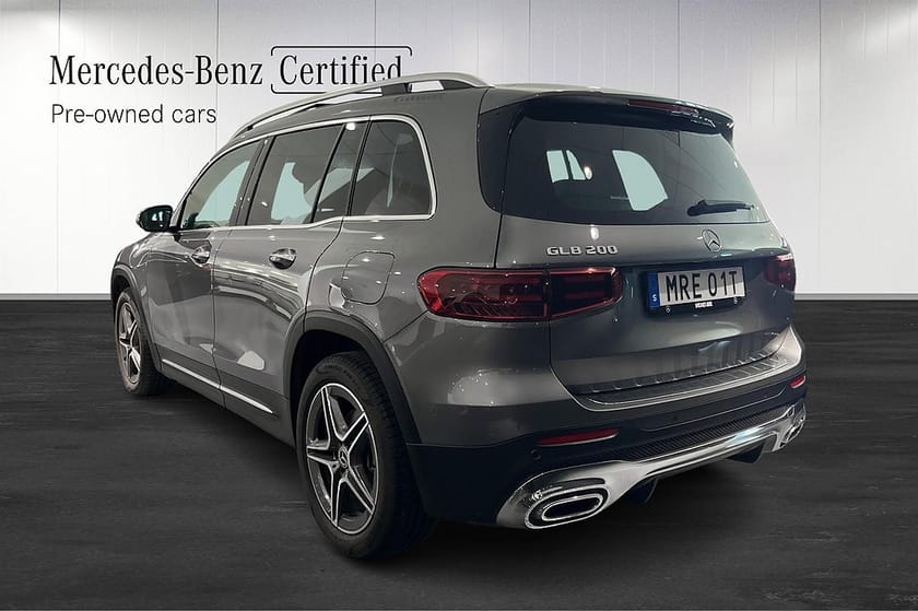 Bild 4 av Mercedes-Benz GLB 200 AMG Line Advanced Plus 7-sits//PANO//BACKKAMERA