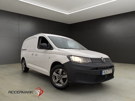 Volkswagen Caddy Cargo Maxi Värmare Drag Kamera CARPLAY MOMS