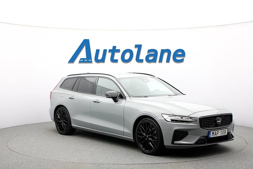 Bild 1 av Volvo V60 Recharge T6 AWD Plus Dark, Värmare, Kamera 350hk