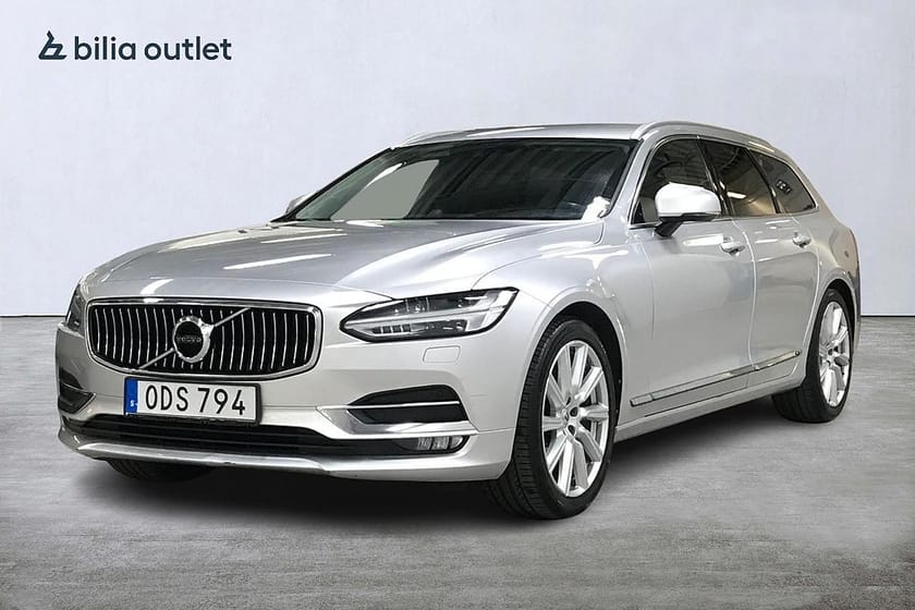 Bild 1 av Volvo V90 D5 AWD Inscription 235hk Navi B&W HuD BLIS Drag P-värm
