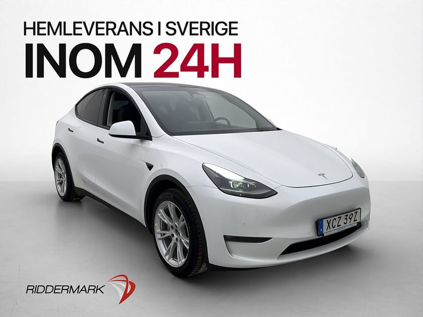 Bild 1 av Tesla Model Y Long Range AWD Svensksåld Panorama