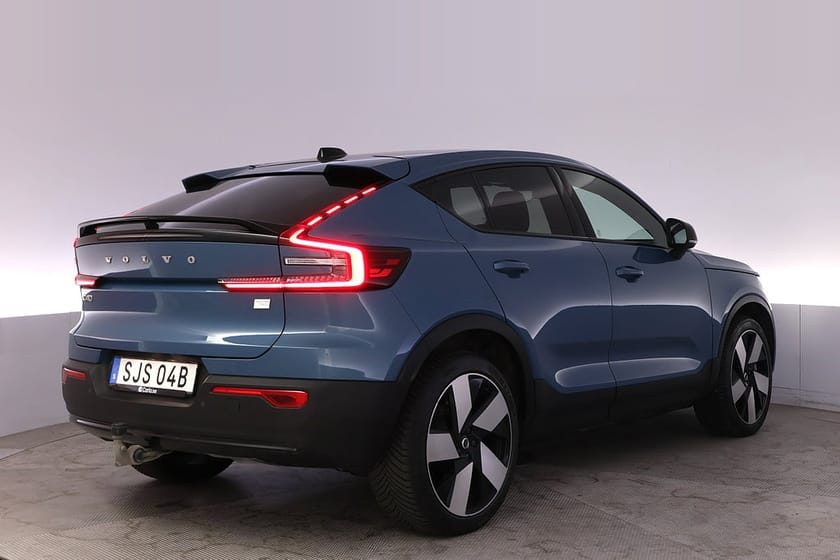 Bild 5 av Volvo C40 Recharge Twin Ultimate Pano 360 Elstol H/K Drag