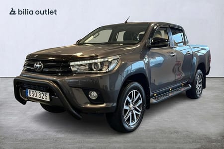 Toyota Hilux Dubbelhytt 2.4 AWD 150hk / Dragkrok Kamera Skinnklädsel