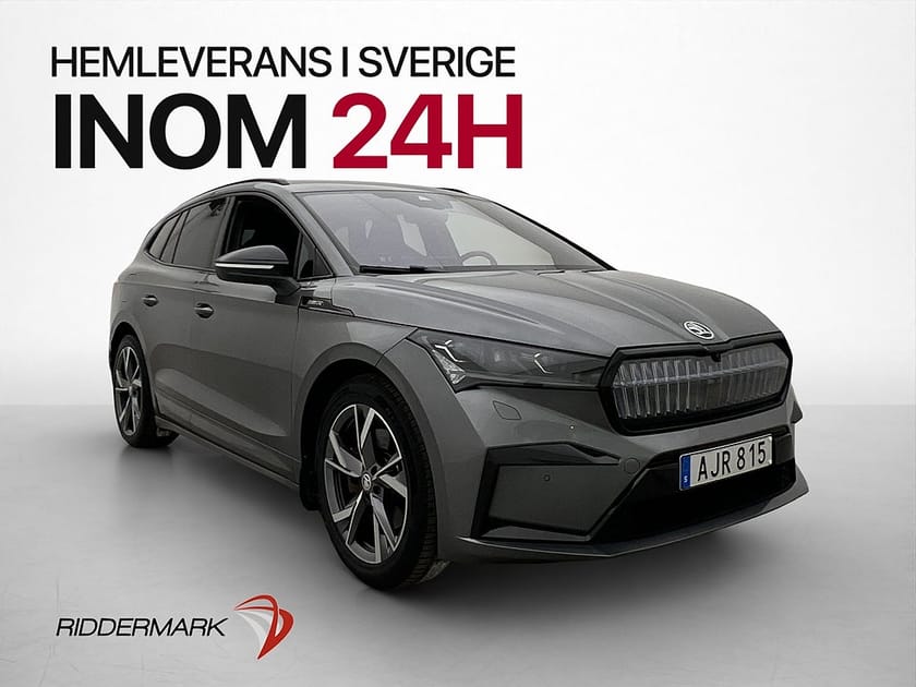 Bild 1 av Škoda Enyaq iV 80x Skoda Sportline Värm MOMS 360° Canton Adaptiv Drag