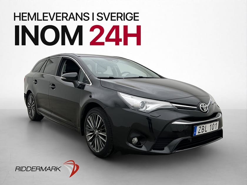 Bild 1 av Toyota Avensis Kombi 147hk Active Plus M&K-Värm Kamera Skinn