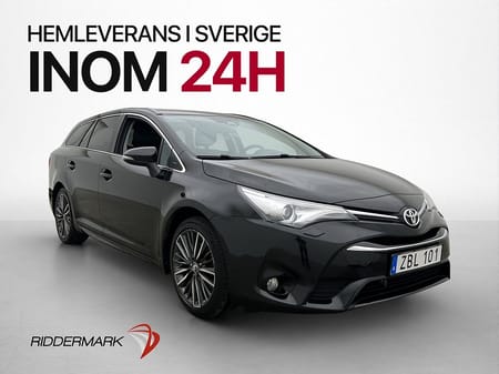Toyota Avensis Kombi 147hk Active Plus M&K-Värm Kamera Skinn