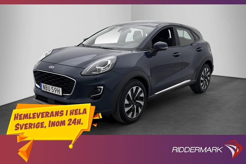 Bild 3 av Ford Puma EcoBoost Hybrid 125hk Titanium Sensorer CarPlay