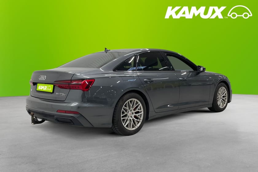 Bild 4 av Audi A6 Sedan 55 TFSI e quattro S Tronic 367hk S-line Cockpit Kamera Navi Drag