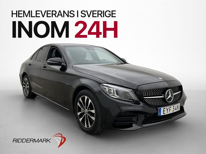 Bild 1 av Mercedes-Benz C 300 de AMG Line Night CarPlay Halvskinn