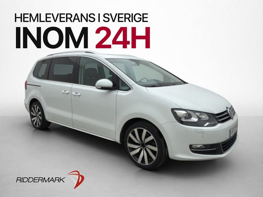 Bild 3 av Volkswagen Sharan 6-sätes 2.0 4M 184hk Pano 6-Sits Kamera Skinn Drag