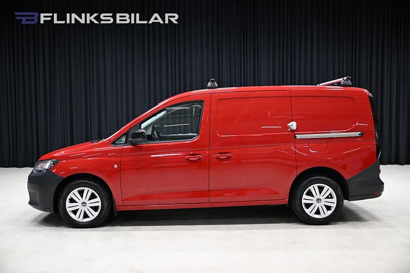 Bild 4 av Volkswagen Caddy Cargo Maxi DSG 122HK Inredd|Dubbeldörr|Drag|Värmare|Backkamera
