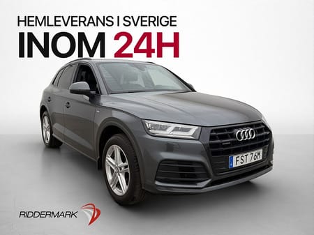 Audi Q5 45 TFSI quattro 245hk S-line Drag Kamera Halvskinn
