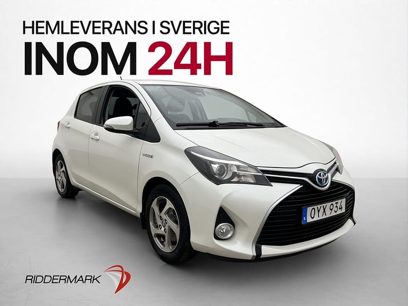 Bild 1 av Toyota Yaris Hybrid 101hk Active Edition Feel Värmare Kamera