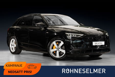 Audi e-tron 55 quattro Advanced Business Luftfjæring | Sort Optikk