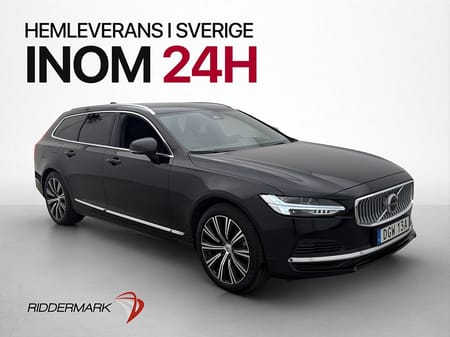Volvo V90 Recharge T6 AWD Plus Kamera H/K Skinn Drag MOMS