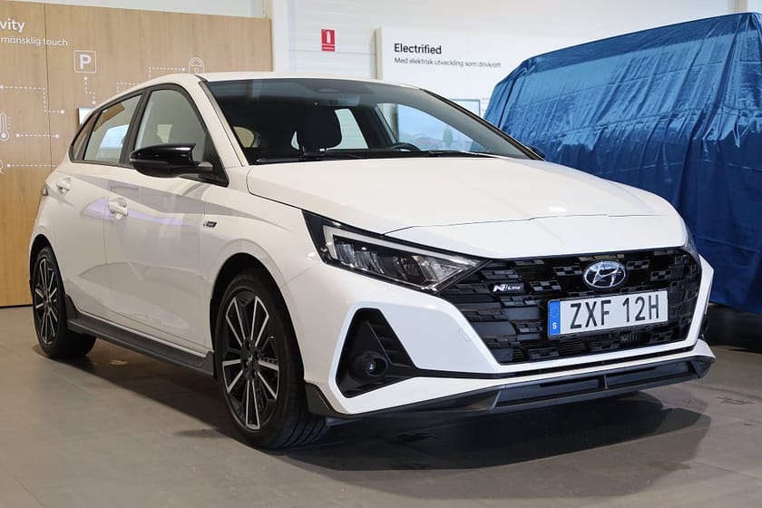 Bild 4 av Hyundai i20 1.0 T-GDI DCT N-Line Kamera CarPlay Rattvärme Keyless