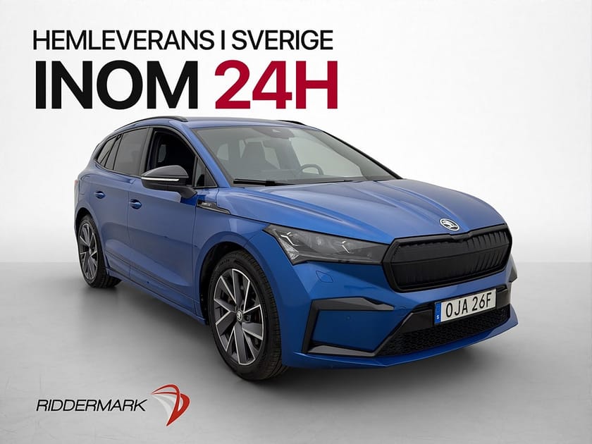 Bild 1 av Škoda Enyaq iV 80x Skoda iV80x Sportline Värmare Dragkrok Kamera MOMS