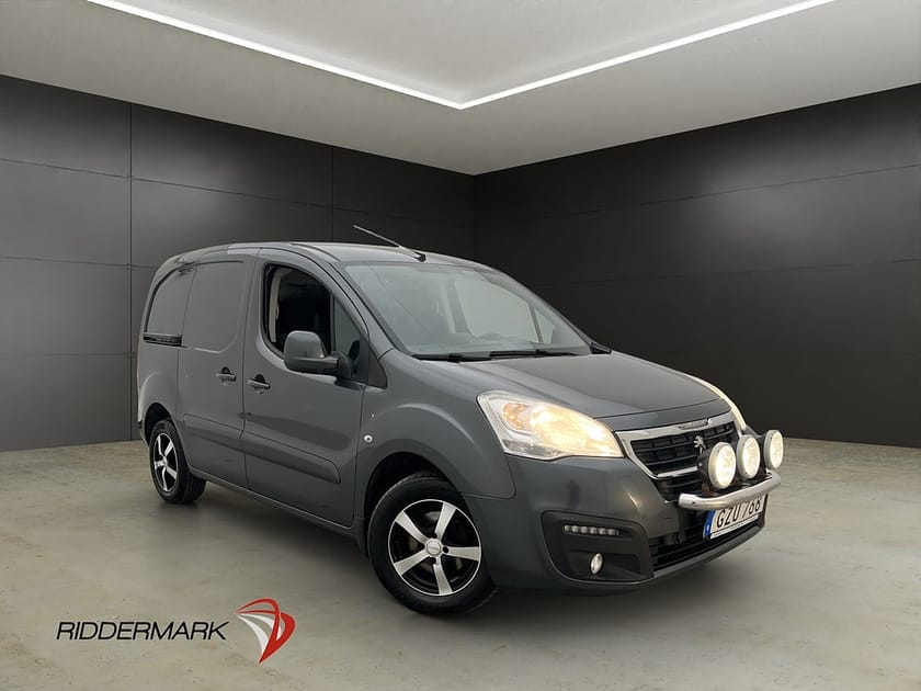 Bild 1 av Peugeot Partner Van Utökad Last 1.6HDi 99hk Ny-Kamrem PDC Drag Farthållare