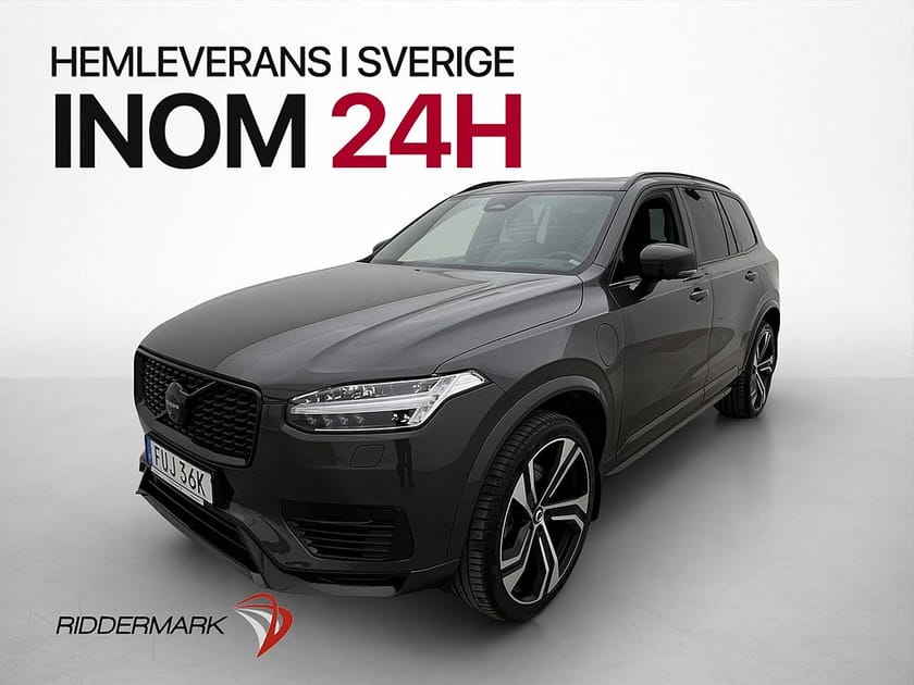 Bild 1 av Volvo XC90 7 Säten Recharge T8 AWD Ultimate Dark B&W Pano Drag Luft