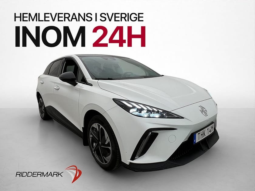 Bild 1 av MG 4 Electric Long Range 64 kWh Luxury 360° CarPlay Adap-fart Läder