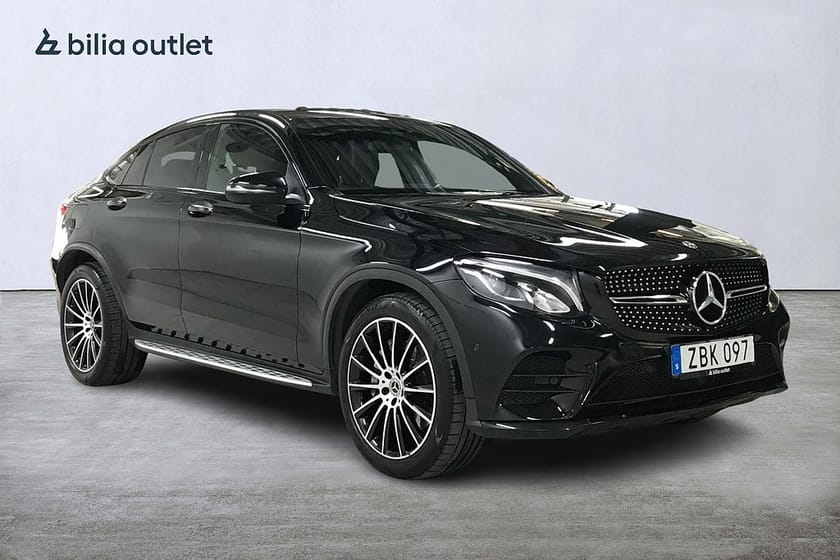 Bild 4 av Mercedes-Benz GLC 250 d Coupé 4MATIC AMG 204hk Panorama Navi Backkamera
