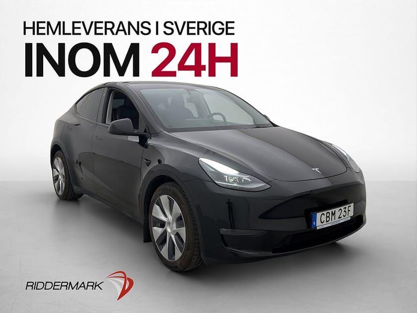 Bild 1 av Tesla Model Y Long Range AWD Drag Pano Moms AP Skinn Kamera
