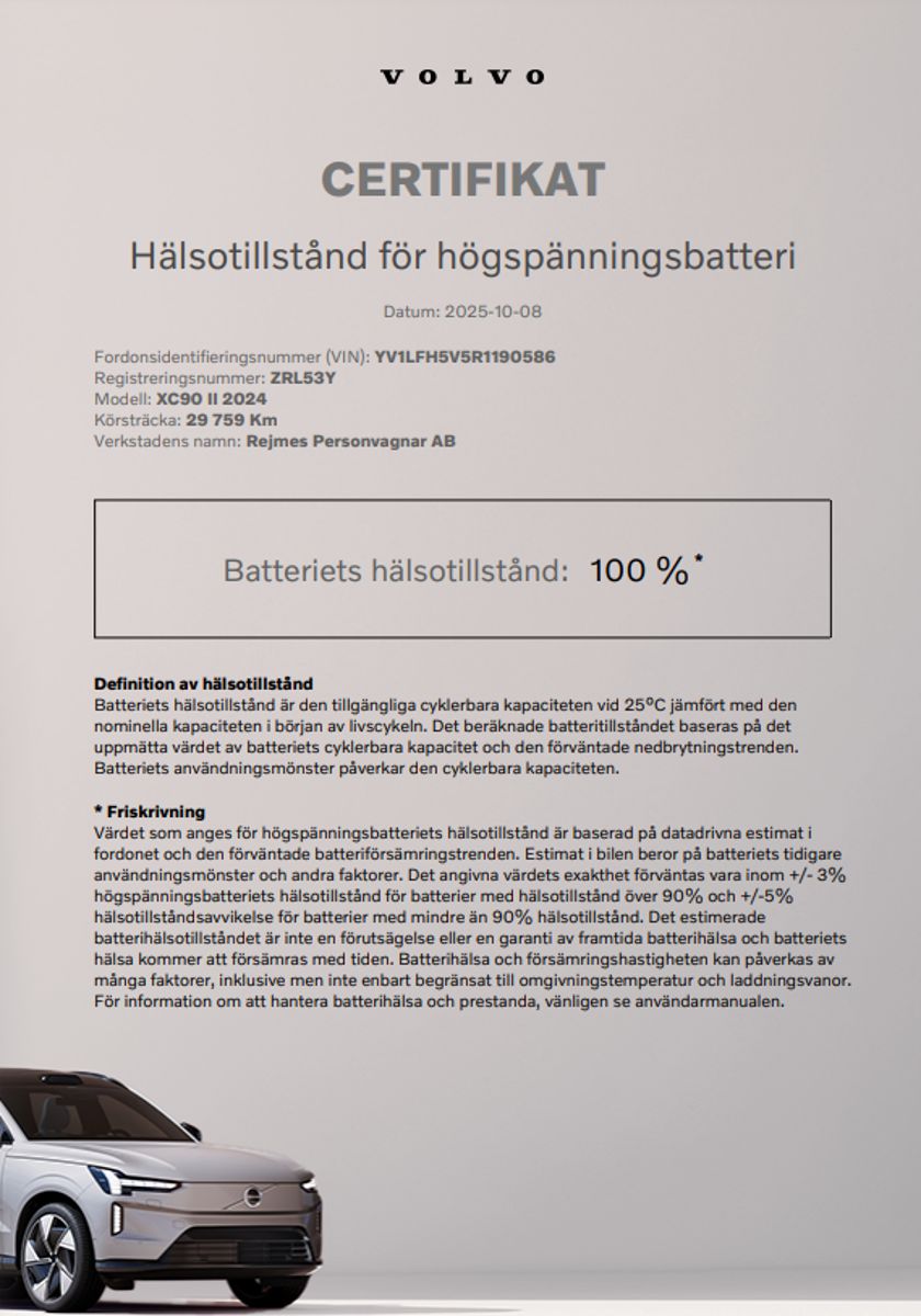 Bild 4 av Volvo XC90 7 Säten Recharge T8 Plus Bright | 360° | Dragkrok | H/K | 360-kamera