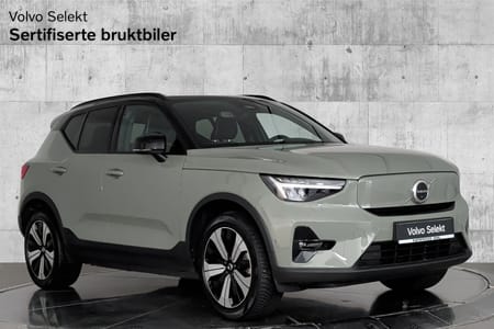 Volvo XC40 Recharge FWD - 231 Hk - ULTIMATE - 360* - HENGERFESTE - 19"