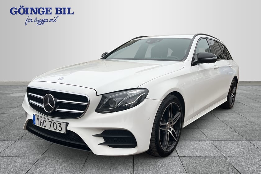 Bild 1 av Mercedes-Benz E 220 T d 9G-Tronic 194hk AMG/ Widescreen/ Drag/ Värmare/