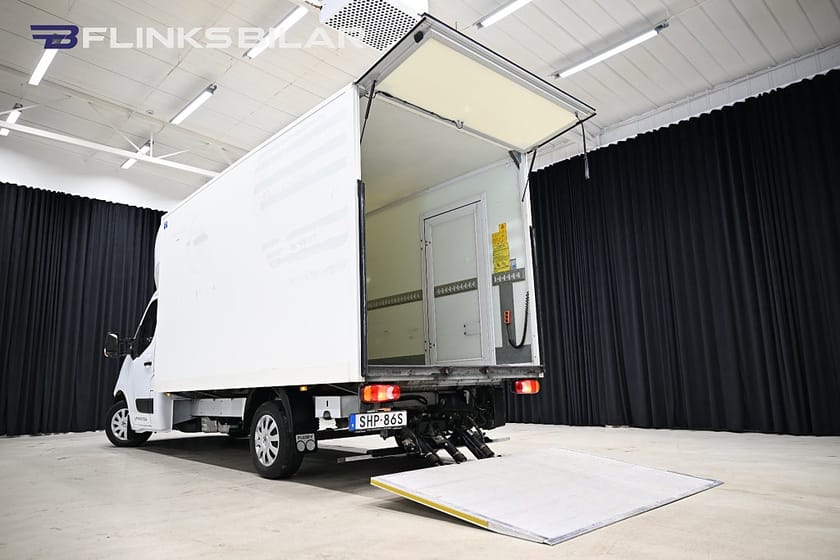 Bild 5 av Renault Master Chassi Cab 170HK Automat|Volymskåp|BG-Lyft|Sidodörr|Lågmil|Momsbil