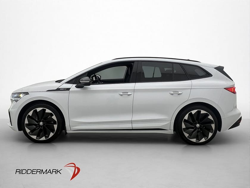 Bild 5 av Škoda Enyaq iV 80x Skoda 265hk Sportline Pano Crystal Canton 360 Drag