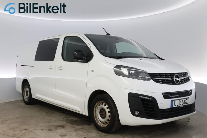 Bild 1 av Opel Vivaro-e Crew Van 75 kWh 6-sits Drag Navigation MOMS